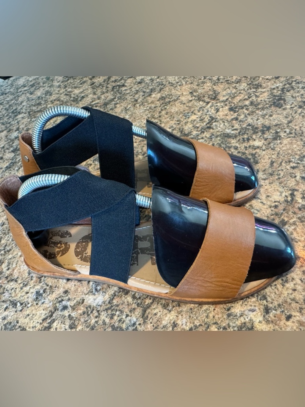 Sorel Sandals Womens 7.5 Ella Strappy NL2893-224 Brown Leather Casual Comfort
